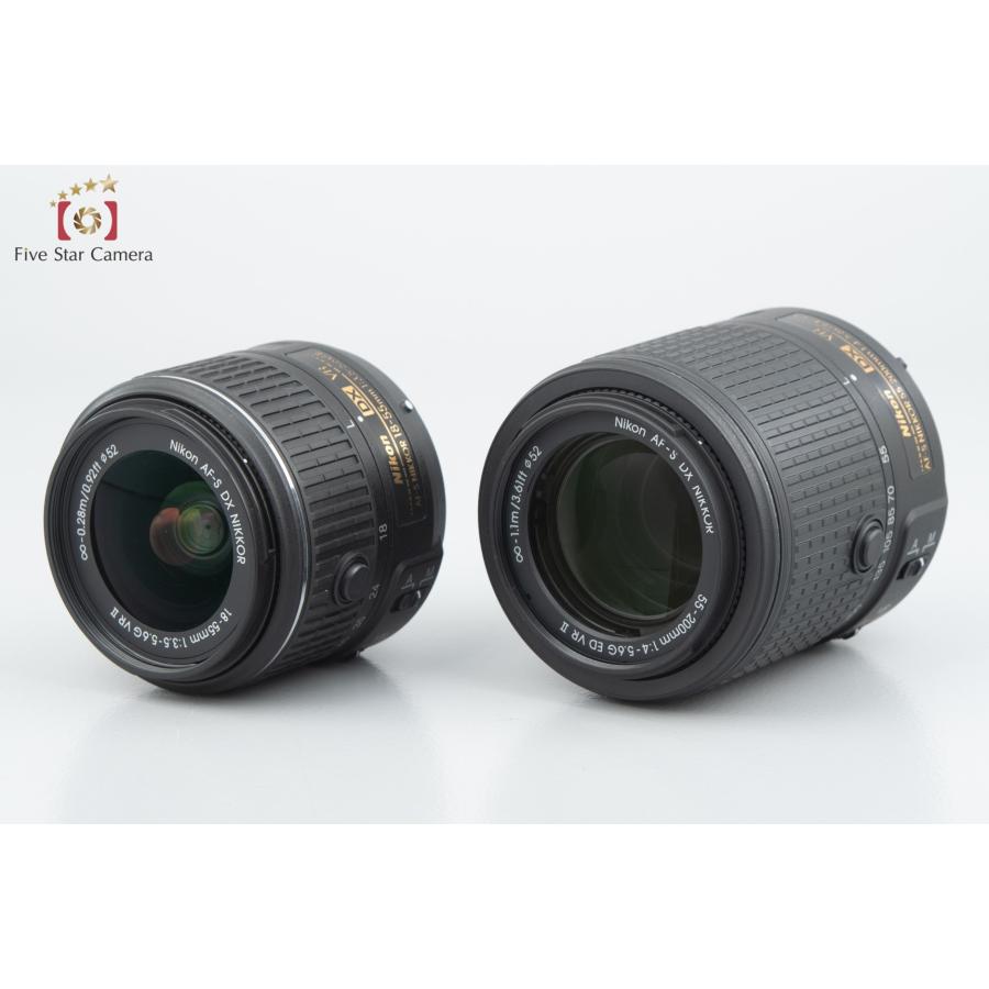 ニコン 【中古】Nikon D5300 ダブルズームキット2 ブラック 元箱 ニコン 【中古】Nikon D5300 ダブルズームキット2 ブラック 元箱