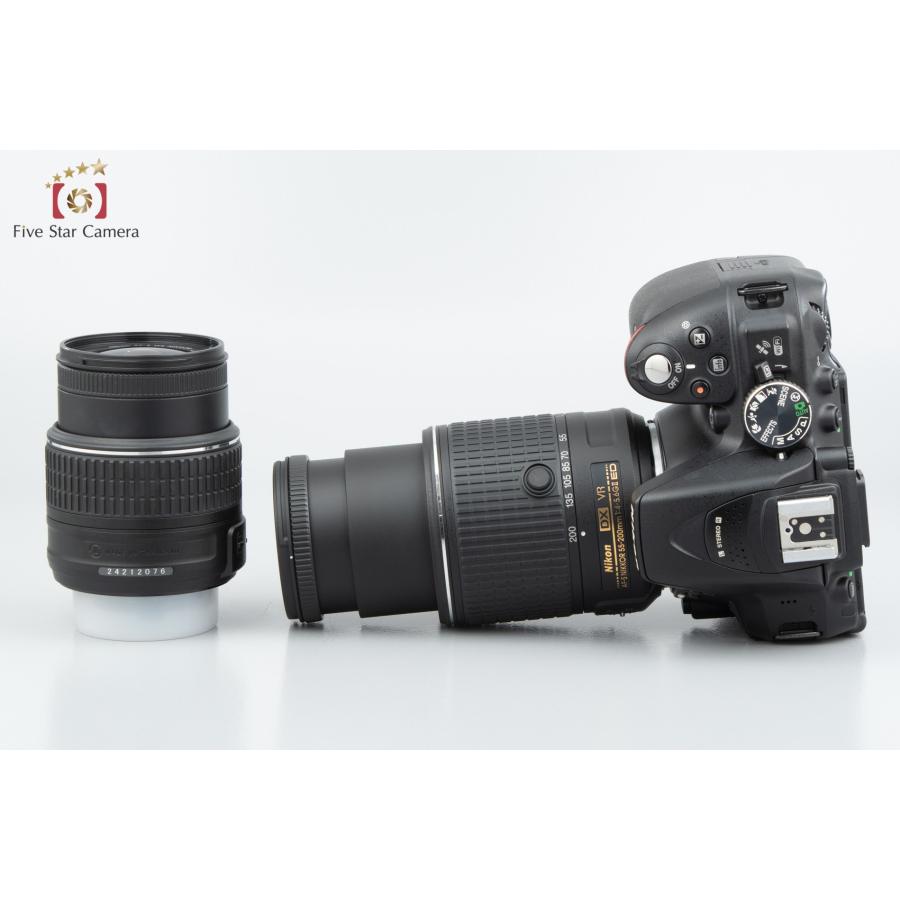 ニコン 【中古】Nikon D5300 ダブルズームキット2 ブラック 元箱 ニコン 【中古】Nikon D5300 ダブルズームキット2 ブラック 元箱