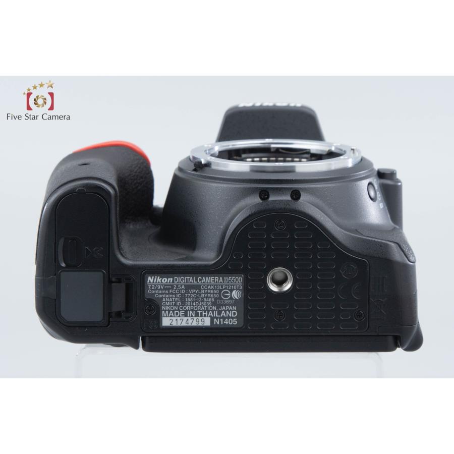 【中古】Nikon ニコン D5500 デジタル一眼レフカメラ｜five-star-camera｜09