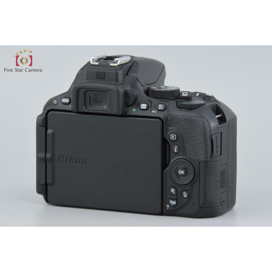 ❷Nikon D5500 デジタル一眼レフカメラ　シャッター数10回 ニコン（Nikon） 【中古】Nikon D5500 ブラック デジタル一眼レフ