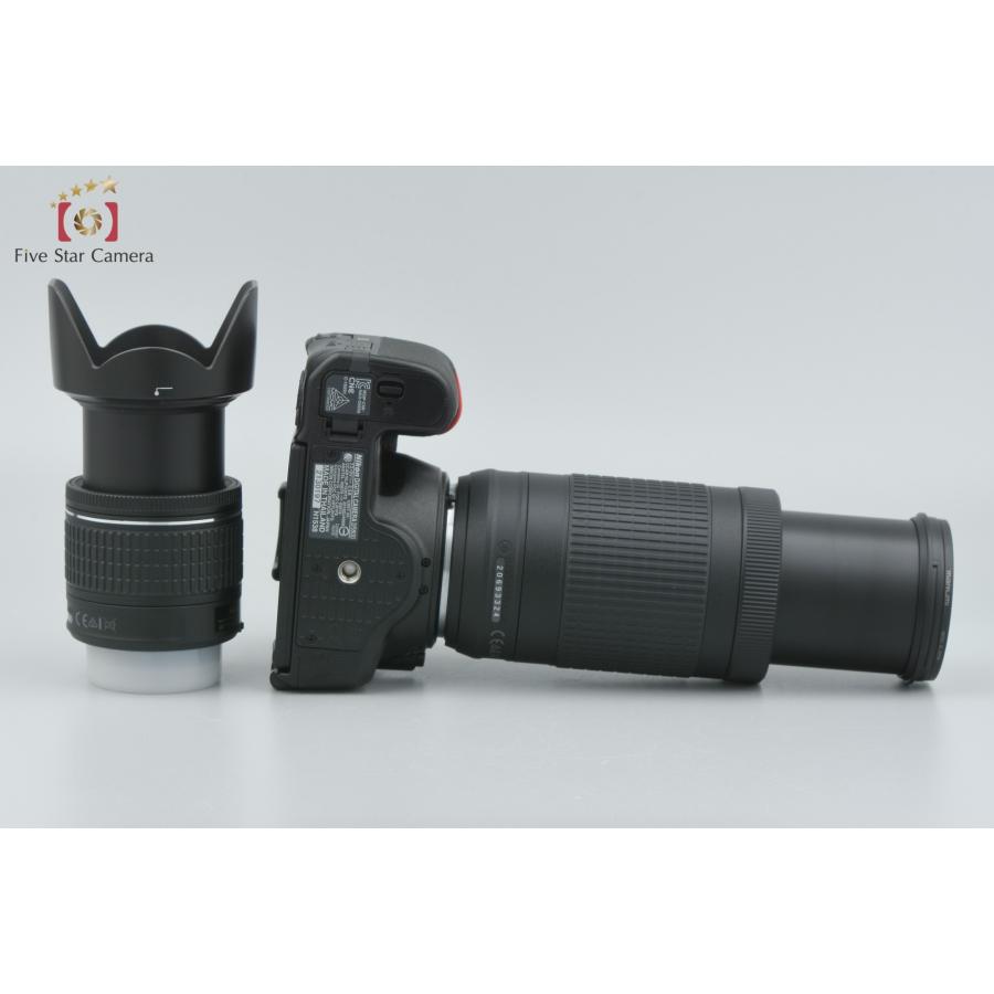 ニコン Nikon D5600 ダブルズームキット 一眼レフ カメラ 中古 ニコン（Nikon） 【中古】Nikon D5600 ダブルズームキット シャッター