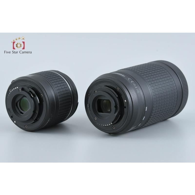 【低シャッター数】Nikon D5600 ダブルズームキット＋単焦点レンズ Nikon D5600 ダブルズームキット ＋単焦点レンズ