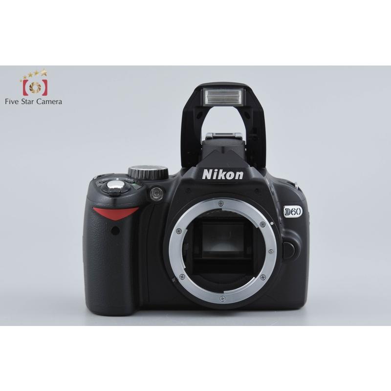 【美品】ニコン Nikon D60 Wズームキット 一眼レフ カメラ 中古 最終価格）Nikon D60ダブルレンズキットセット