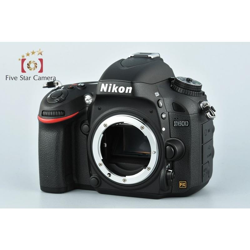 ニコン（Nikon） 【中古】Nikon D600 デジタル一眼レフカメラ : 中古