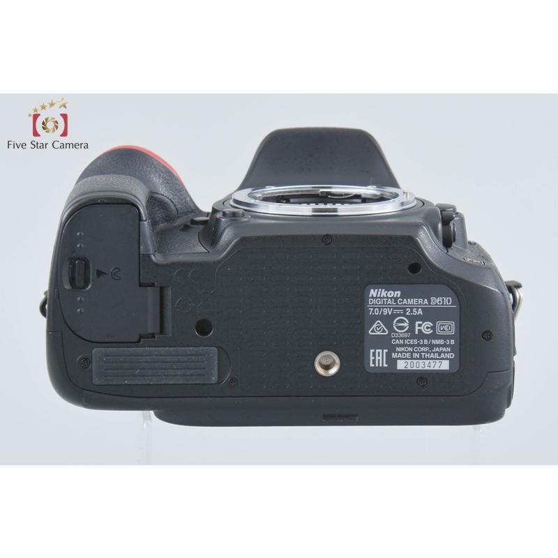 ★良品/シャッター数1577回★ Nikon ニコン D610 ボディ ニコン D610 ボディ | デジタル一眼レフ