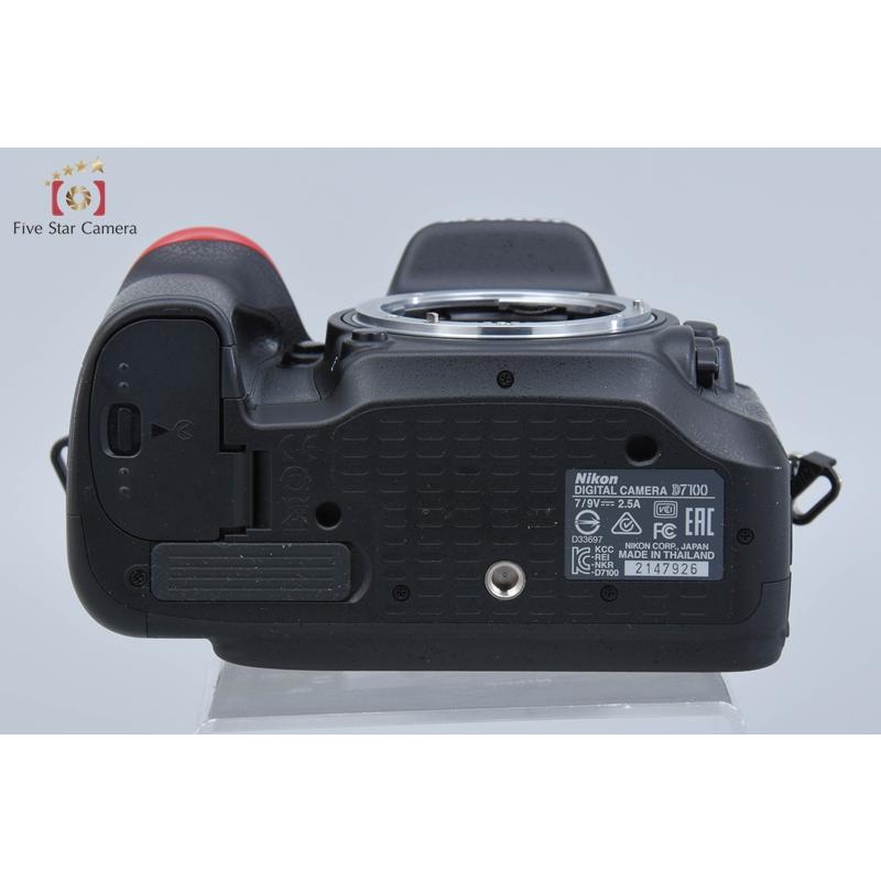 ニコン 【中古】NIkon D7100 デジタル一眼レフカメラ シャッター ニコン 【中古】NIkon D7100 デジタル一眼レフカメラ シャッター