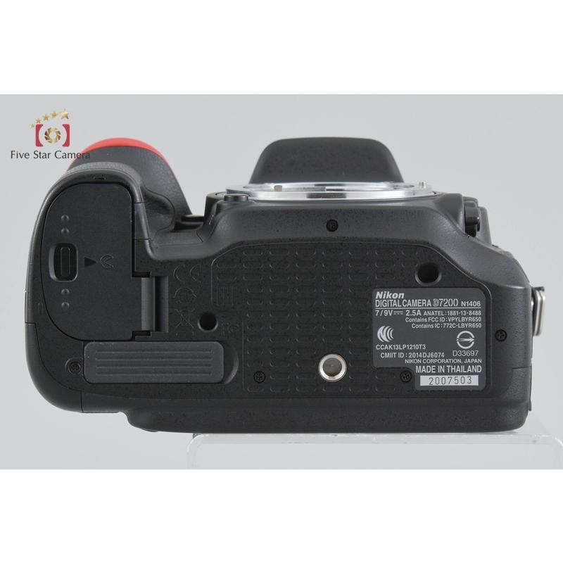 ◆シャッター数:50回!!・美品◆ Nikon ニコン D7200 デジタル一眼 Nikon デジタル一眼レフカメラ D7200
