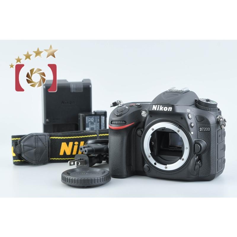Nikon - ■シャッター数12797枚！良品■Nikon D7200 デジタル一眼レフカメラ 中古】Nikon ニコン D7200 デジタル一眼レフカメラ 元箱付き