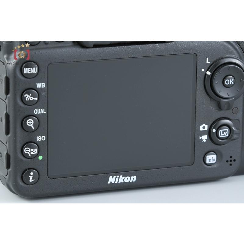 ニコン 【中古】Nikon D7200 デジタル一眼レフカメラ シャッター回数