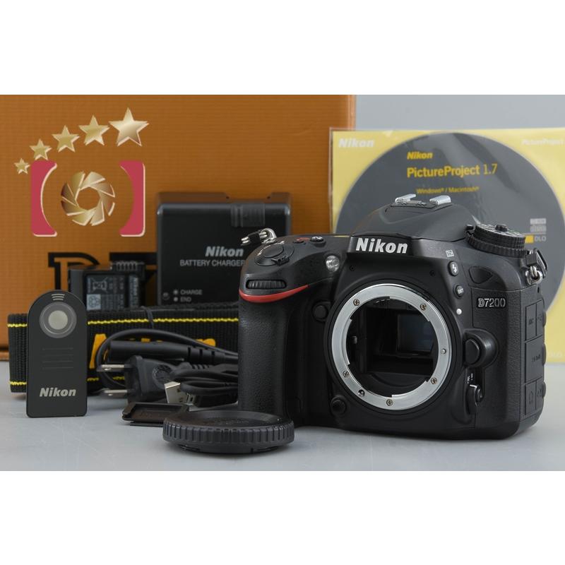 Nikon D7200 ニコン デジタル 一眼レフカメラ 中古 ニコン（Nikon） 【中古】Nikon D7200 デジタル一眼レフカメラ 元箱