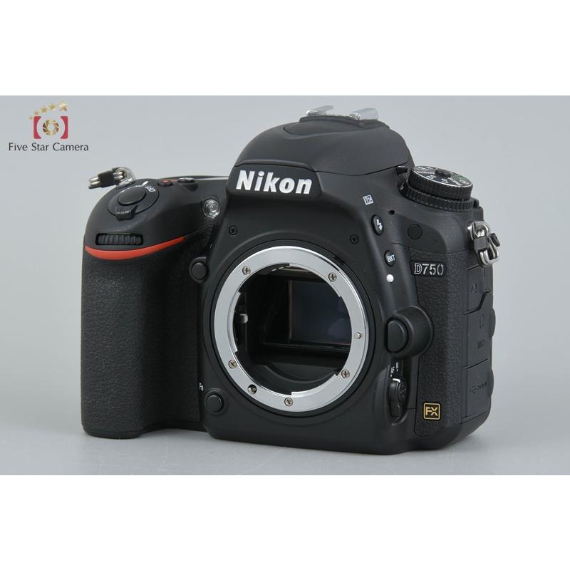 【ショット数3000以下・極美品】Nikon ニコンD750 ニコン（Nikon） 【中古】Nikon D750 デジタル一眼レフカメラ