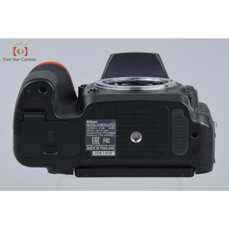 ニコン 【中古】Nikon D750 デジタル一眼レフカメラ : 中古