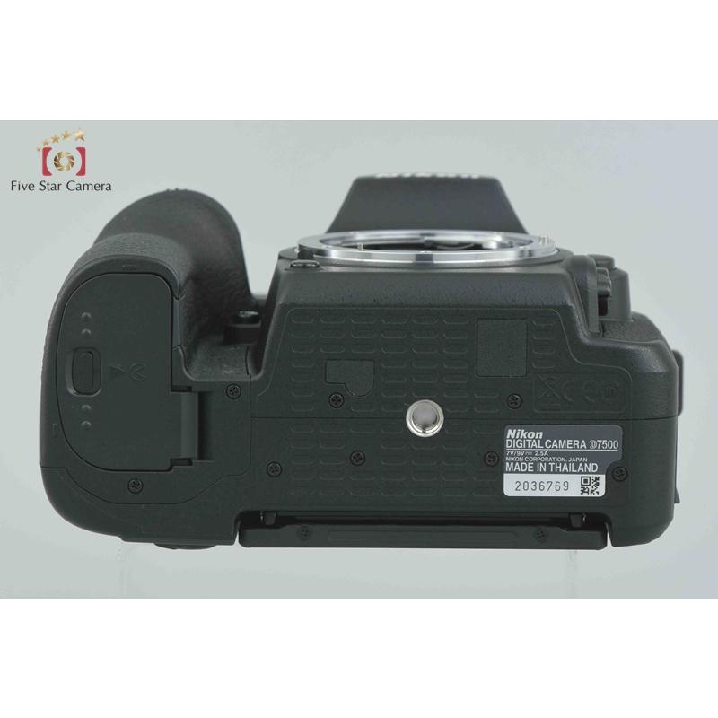 ニコン 【中古】Nikon D7500 デジタル一眼レフカメラ シャッター