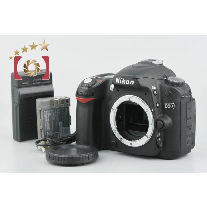 ニコン Nikon D80 一眼レフデジタルカメラ中古品 ニコン 【中古】Nikon D80 デジタル一眼レフカメラ シャッター