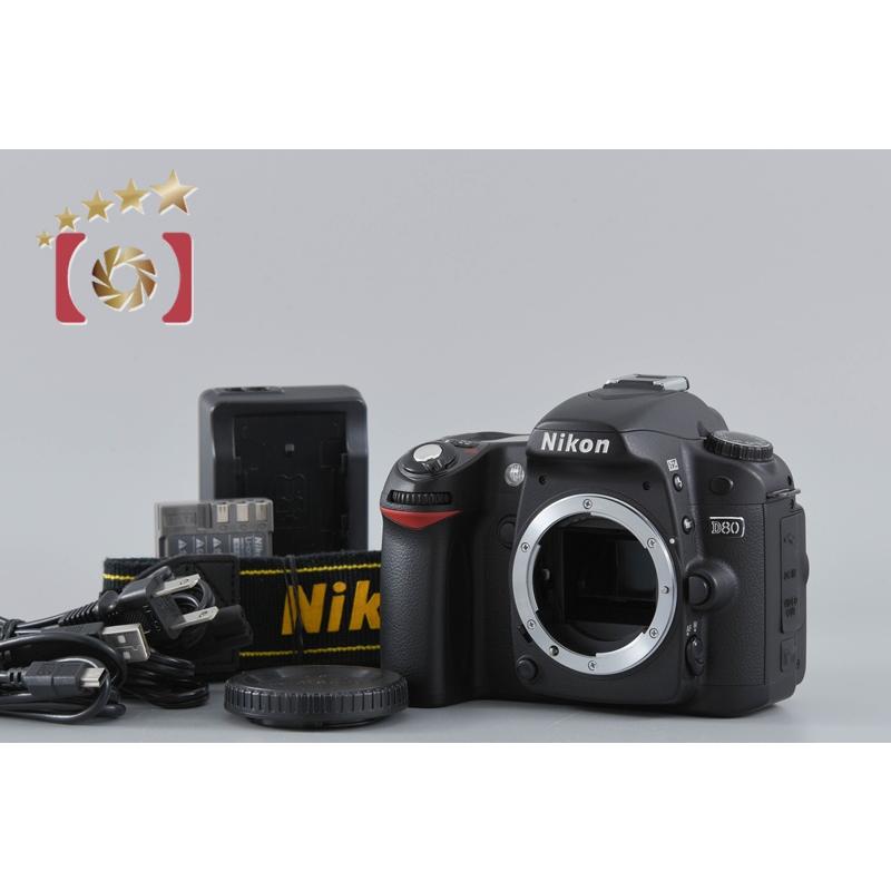 ニコン 【中古】Nikon D80 デジタル一眼レフカメラ シャッター