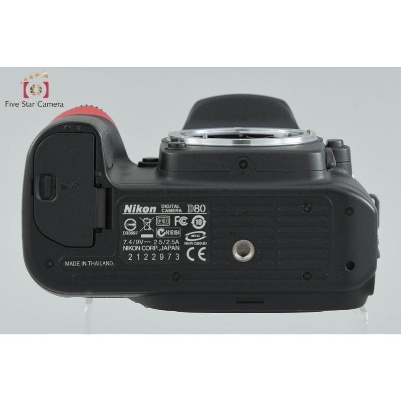 ニコン（Nikon） 【中古】Nikon D80 デジタル一眼レフカメラ : 中古