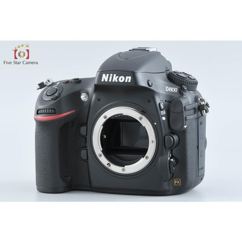 NIKON D800 シャッター回数200未満 ニコン 【中古】Nikon D800 デジタル一眼レフカメラ シャッター