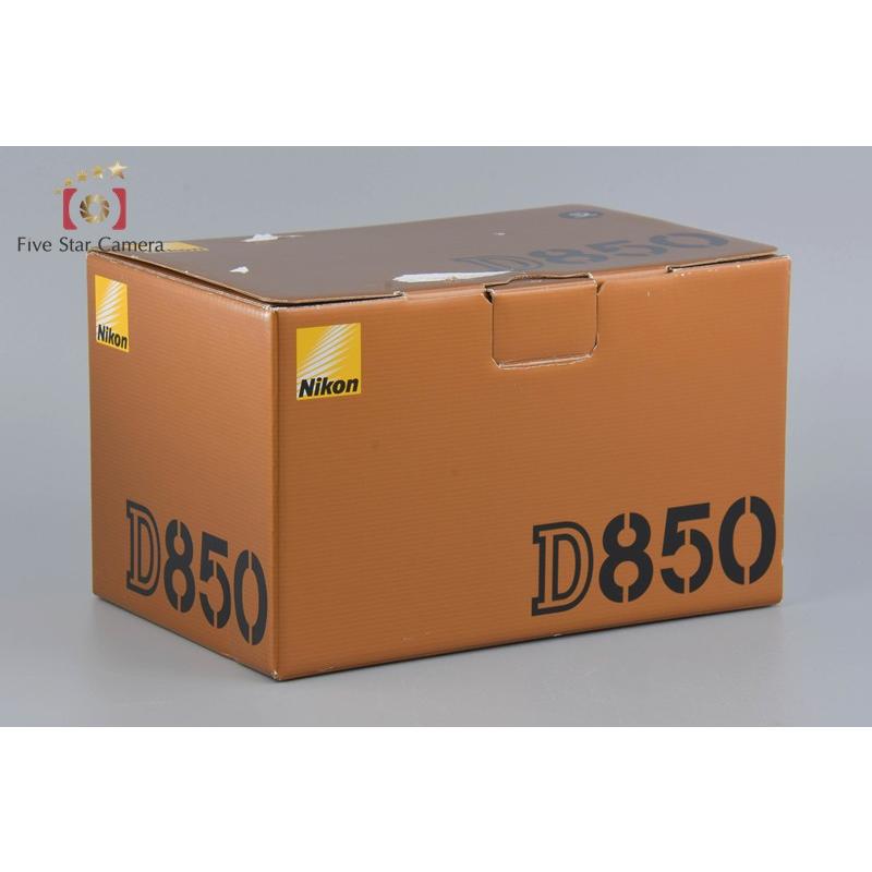 【NIKON】D850 シャッター数7,600回 ボディ 元箱付き ニコン ニコン（Nikon） 【中古】Nikon D850 デジタル一眼レフカメラ
