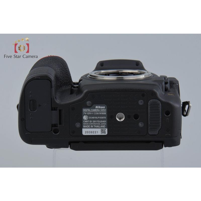 Nikon D850 美品 シャッター数約2350回 Nikon - 【シャッター回数39100回】□美品□ Nikon D850 ブラックの