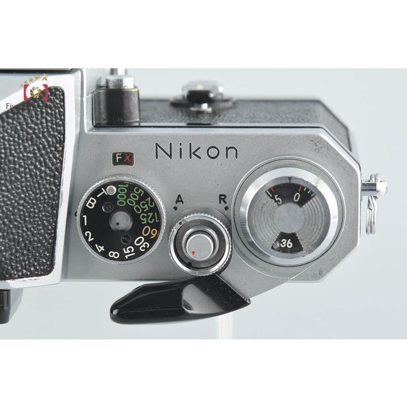 Nikon F 一眼レフカメラ　アイレベル　中期　シルバー ニコン（Nikon） 【中古】Nikon F アイレベル シルバー 後期モデル