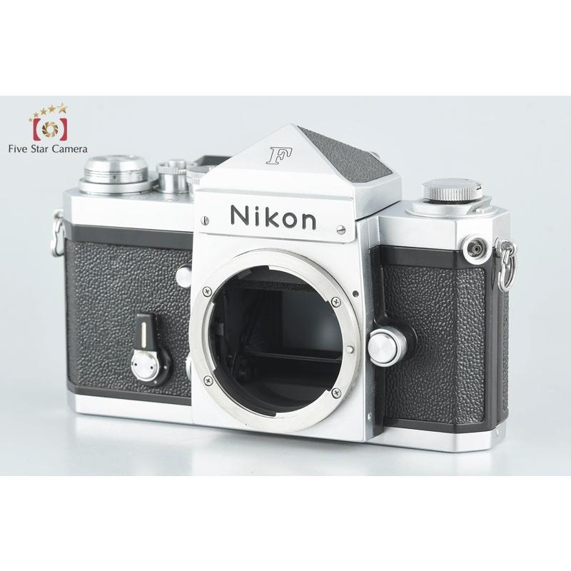 美品！NIKON F 後期 アイレベル シルバー ニコン 一眼レフ ニコン（Nikon） 【中古】Nikon F アイレベル シルバー 後期モデル
