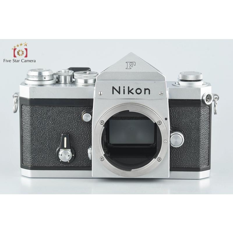 美品！NIKON F 後期 アイレベル シルバー ニコン 一眼レフ ニコン（Nikon） 【中古】Nikon F アイレベル シルバー 後期モデル