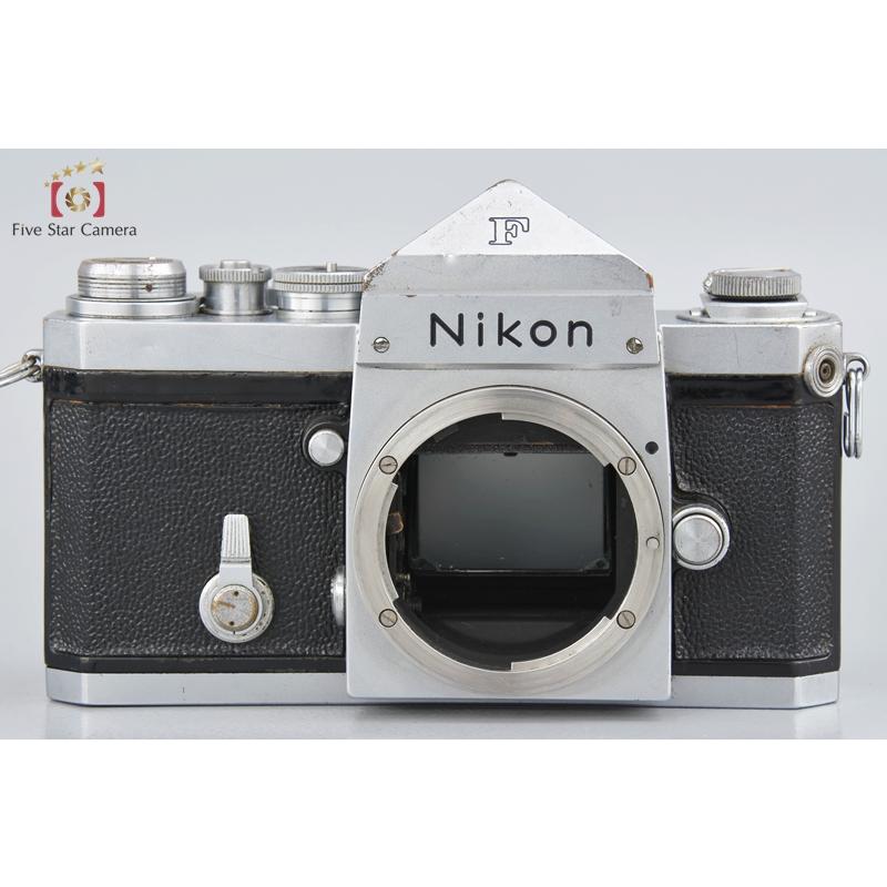 ニコン 【中古】Nikon F アイレベル シルバー 前期モデル ニコン 【中古】Nikon F アイレベル シルバー 前期モデル