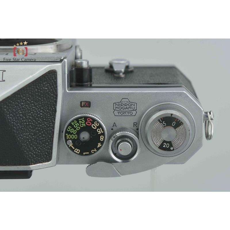 ニコン 【中古】Nikon F アイレベル 前期 シルバー フィルム一眼 ニコン 【中古】Nikon F アイレベル 前期 シルバー フィルム一眼