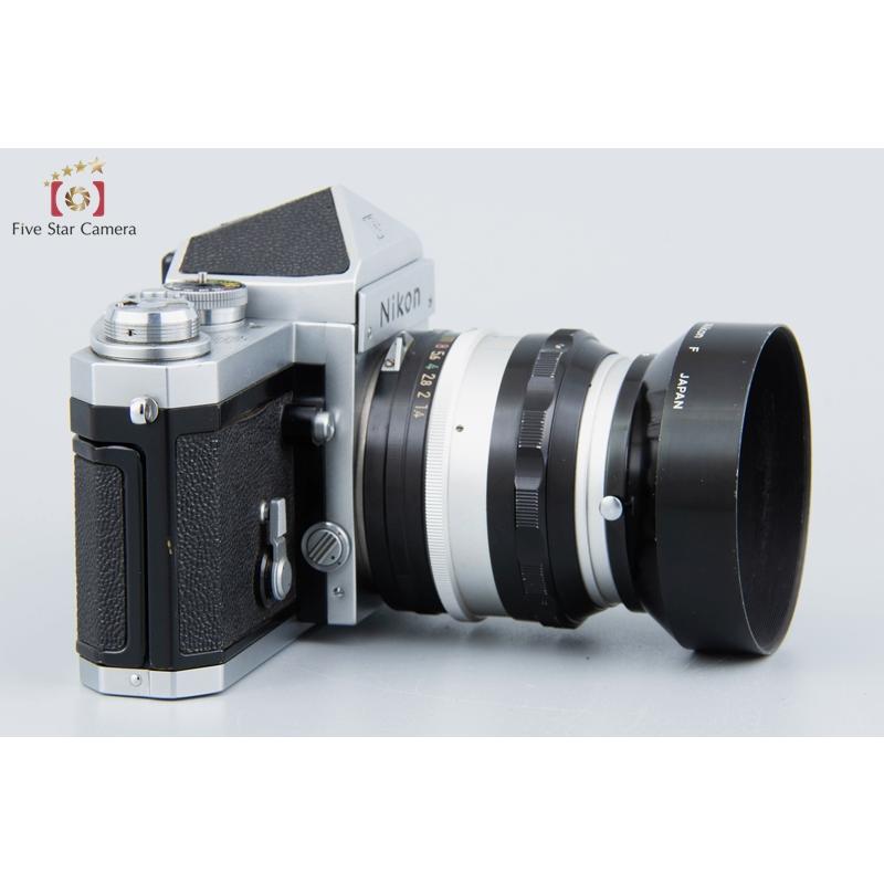 【中古】Nikon ニコン F アイレベル 前期 シルバー + NIKKOR-S Auto 50mm f/1.4｜five-star-camera｜06