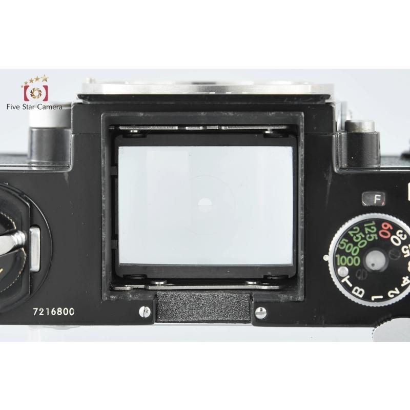 ニコン 【中古】Nikon F アイレベル ブラック 中期モデル ニコン 【中古】Nikon F アイレベル ブラック 中期モデル
