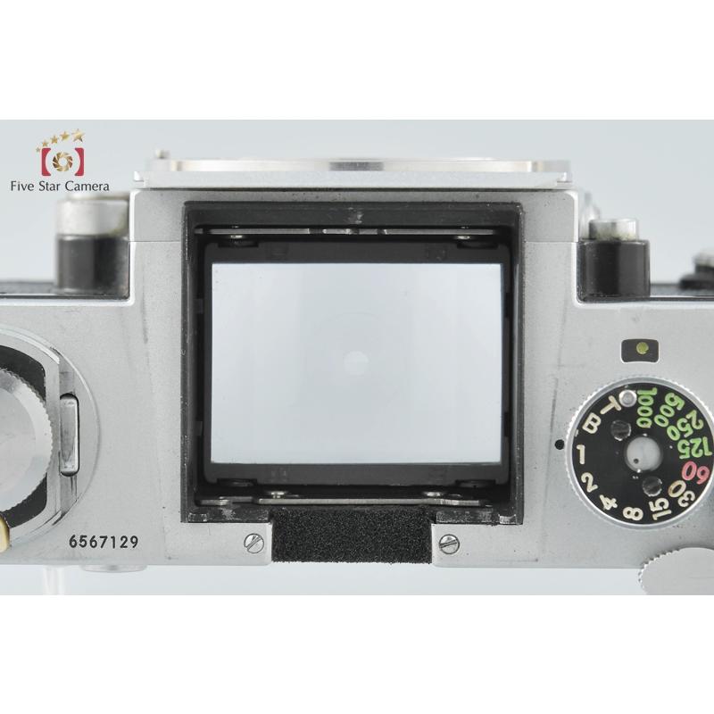 ニコン 【中古】Nikon F アイレベル シルバー 前期モデル