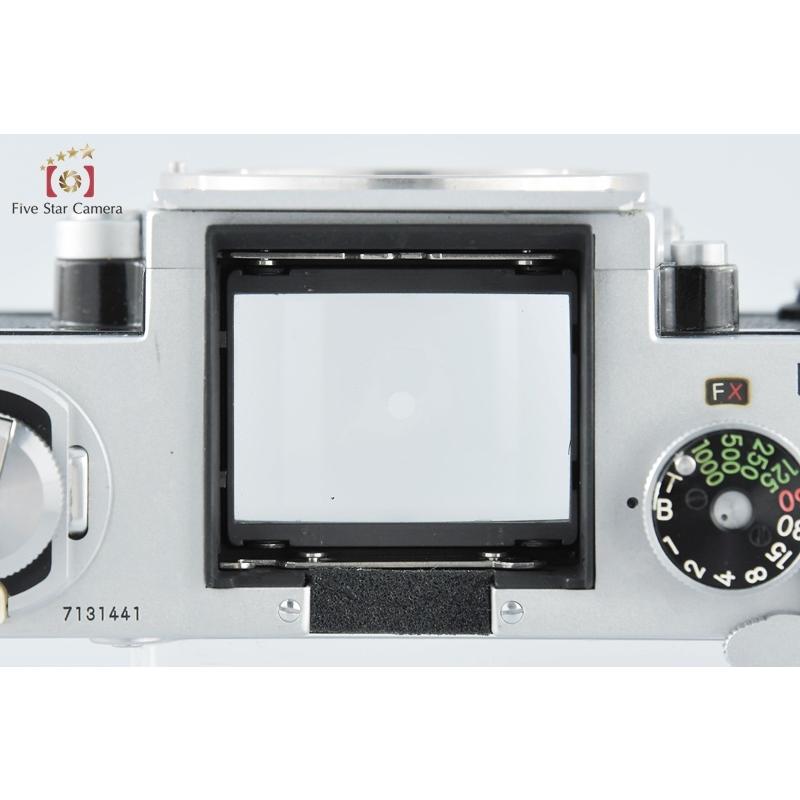ニコン 【中古】Nikon F フォトミック FTn シルバー フィルム ニコン 【中古】Nikon F フォトミック FTn シルバー フィルム