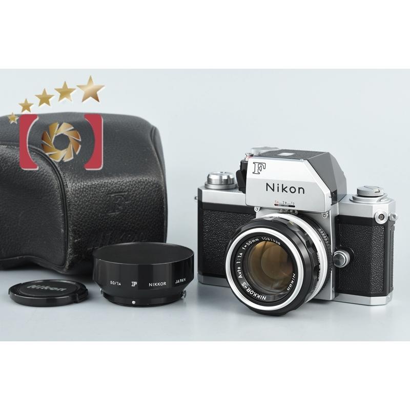 【中古】Nikon ニコン F フォトミック FTn 中期 シルバー + NIKKOR-S Auto 50mm f/1.4 Ai改 :  nikon-f-photomic-ftn-sl-5014-0420- : 中古カメラのファイブスターカメラ - 通販 - Yahoo!ショッピング