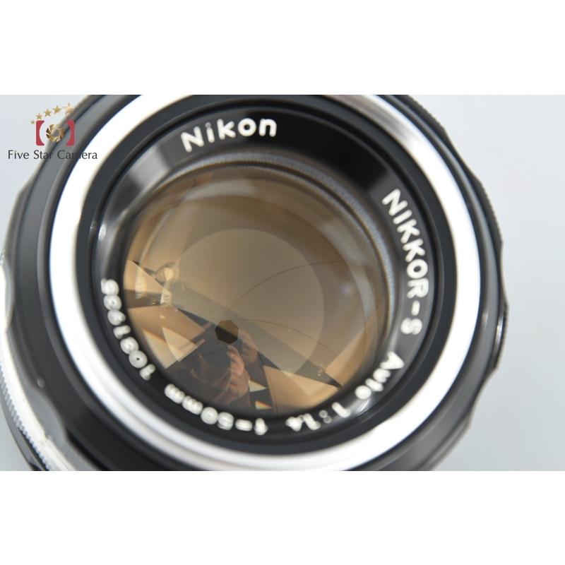 【中古】Nikon ニコン F フォトミック FTn 中期 シルバー + NIKKOR-S Auto 50mm f/1.4 Ai改
