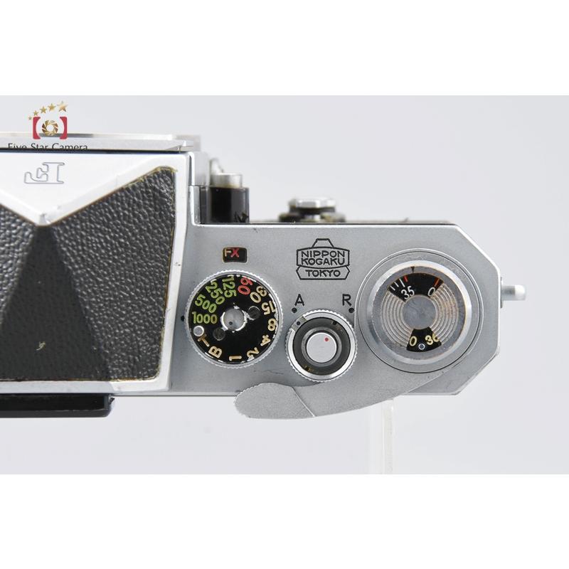 ニコン 【中古】Nikon F アイレベル 前期 シルバー フィルム一眼 ニコン 【中古】Nikon F アイレベル 前期 シルバー フィルム一眼