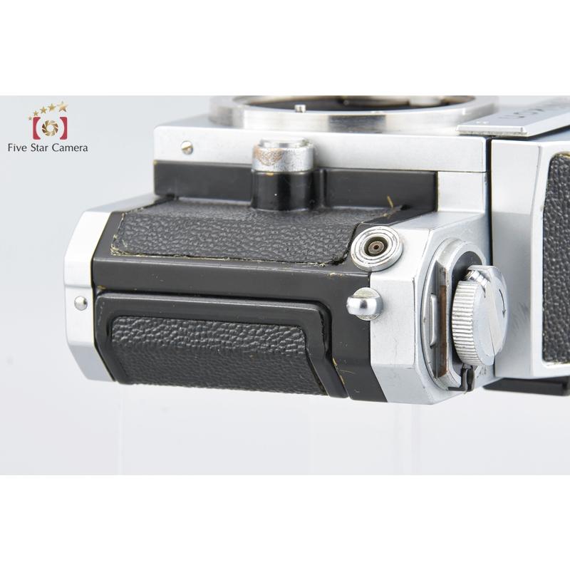 ニコン 【中古】Nikon F アイレベル 前期 シルバー フィルム一眼 ニコン 【中古】Nikon F アイレベル 前期 シルバー フィルム一眼