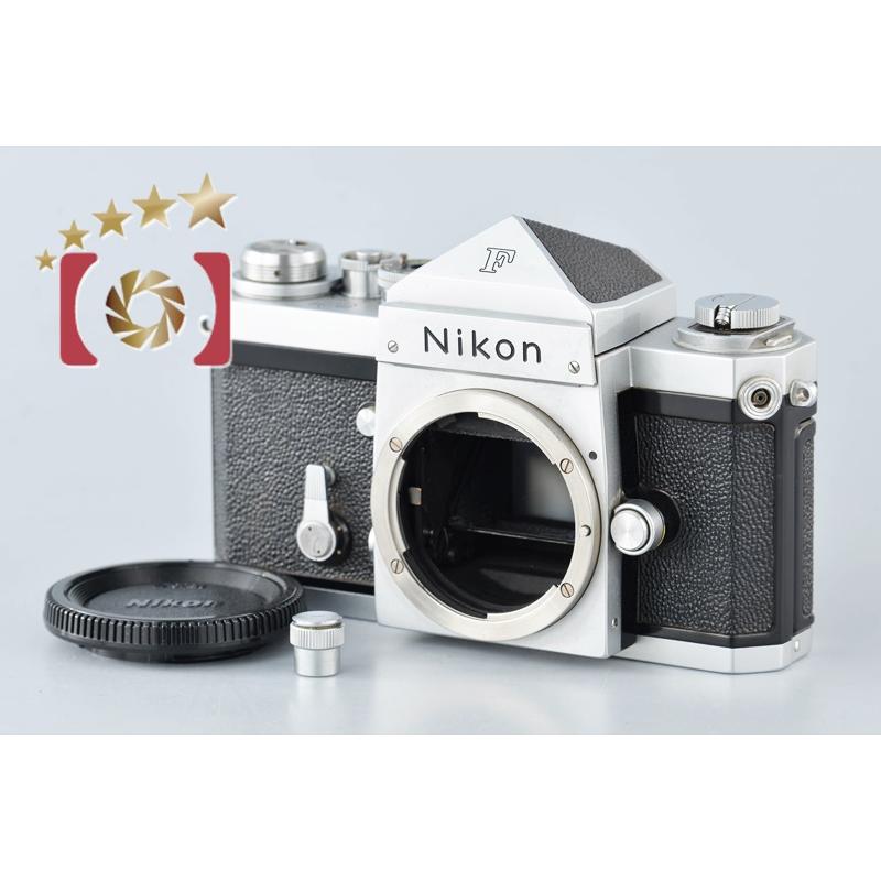 Nikon - 【中古】(ニコン) Nikon F アイレベル シルバー Nikon F アイレベル シルバー – ねりま中古カメラきつね堂