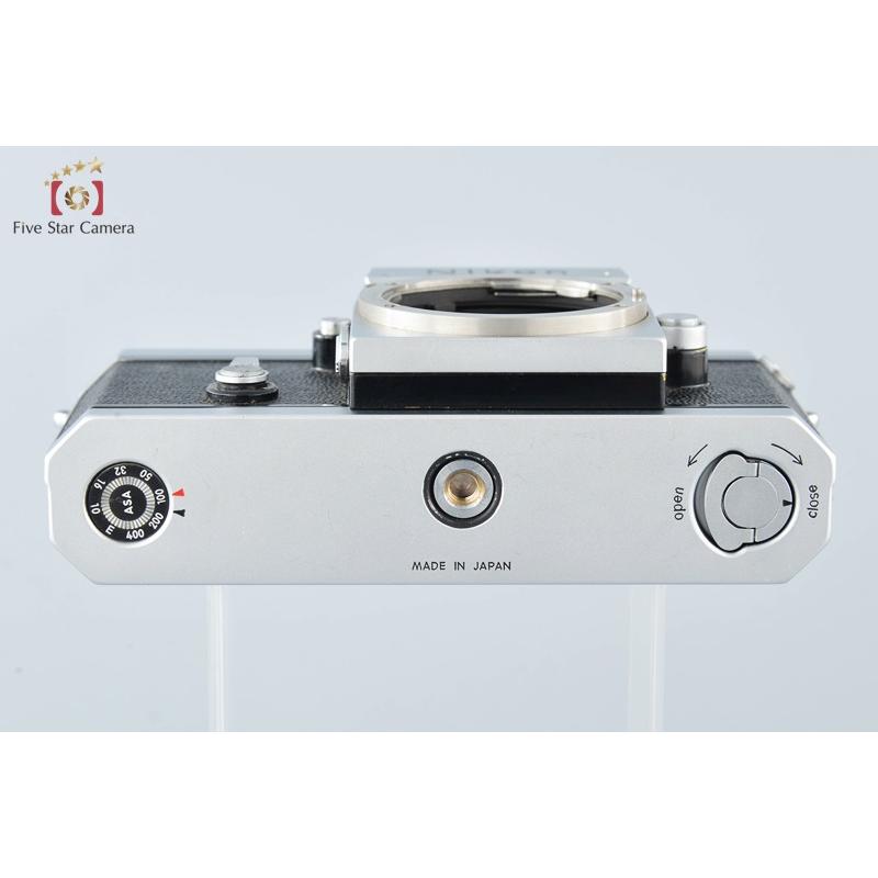 ニコン 【中古】Nikon F アイレベル シルバー 前期モデル ニコン 【中古】Nikon F アイレベル シルバー 前期モデル