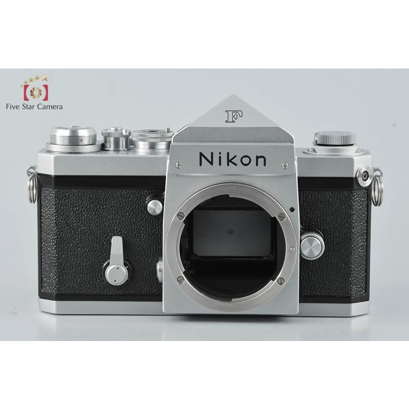 Nikon F 一眼レフカメラ　アイレベル　中期　シルバー ニコン（Nikon） 【中古】Nikon F アイレベル 中期モデル シルバー
