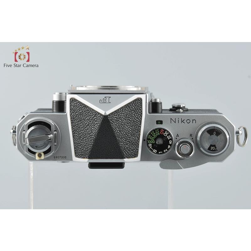 Nikon - Nikon F アイレベル シルバー 中期 中古】(ニコン) Nikon F 中期 アイレベル シルバー｜ナニワ