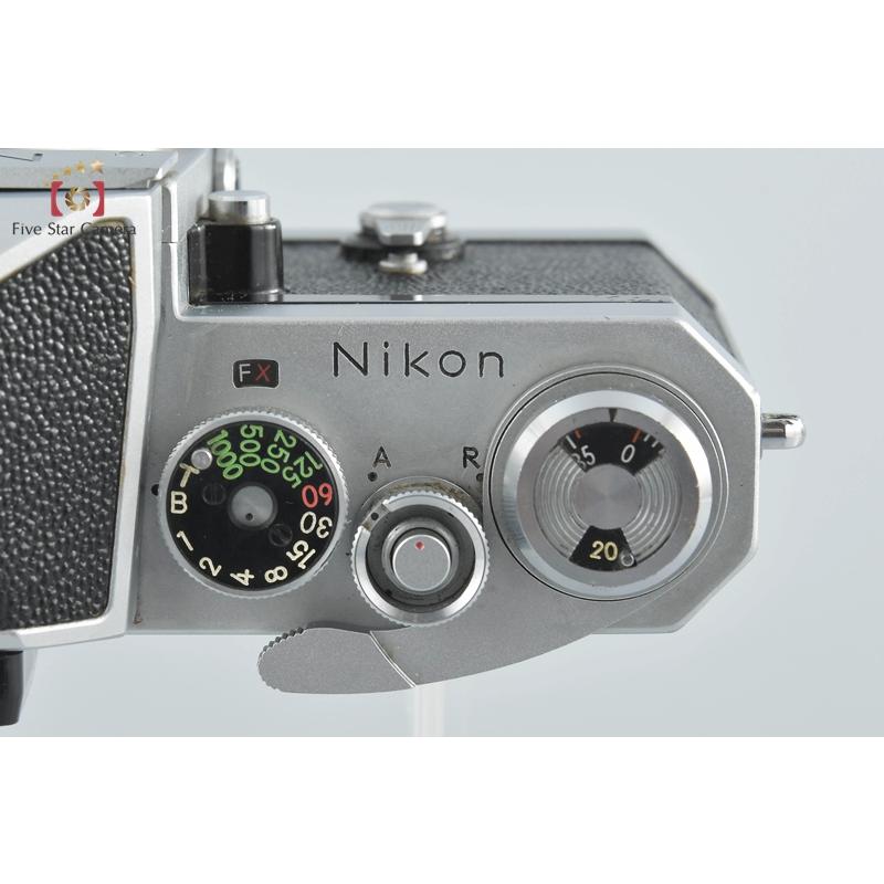 ニコン 【中古】Nikon F アイレベル シルバー 中期モデル ニコン 【中古】Nikon F アイレベル シルバー 中期モデル