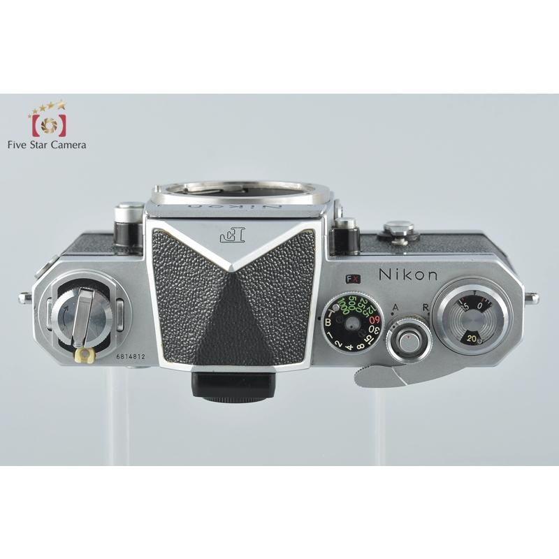 ニコン 【中古】Nikon F アイレベル シルバー 中期モデル ニコン 【中古】Nikon F アイレベル シルバー 中期モデル