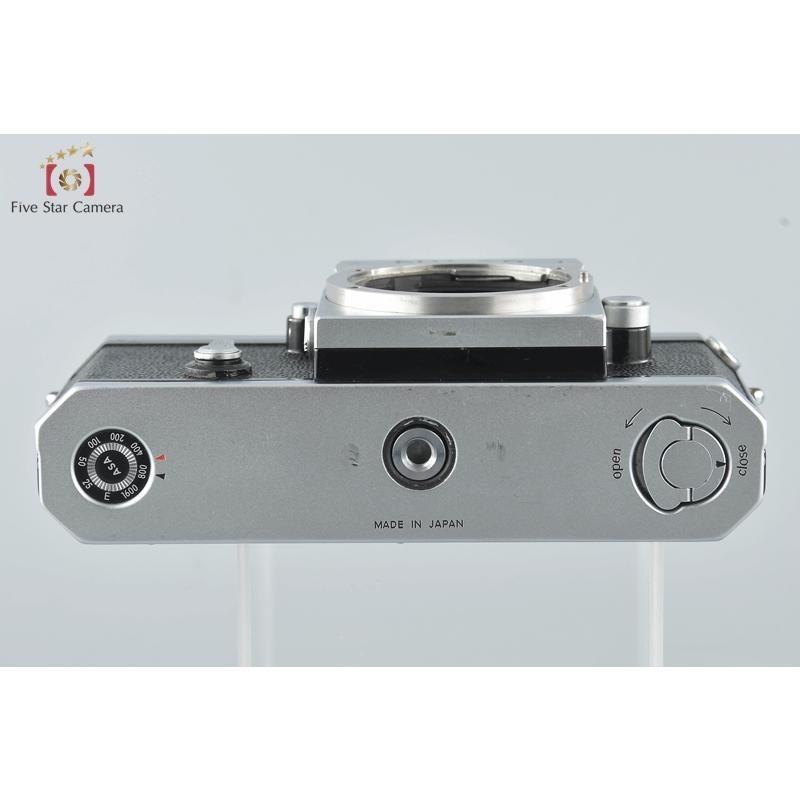 ニコン 【中古】Nikon F アイレベル シルバー 中期モデル ニコン 【中古】Nikon F アイレベル シルバー 中期モデル