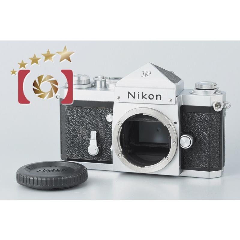 Nikon - 【中古】(ニコン) Nikon  Nikon F アイレベル(中期) シルバー 中古】(ニコン) Nikon Fアイレベル(中期) シルバー｜ナニワ