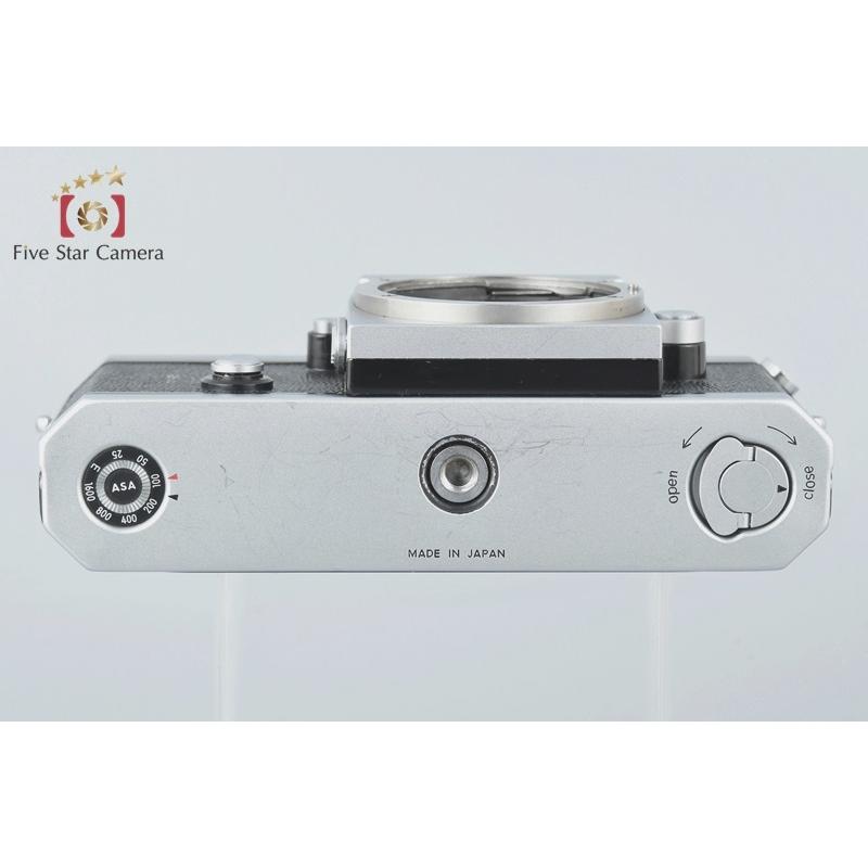 Nikon - 【中古】(ニコン) Nikon Fアイレベル・中期(シルバー) 中古】(ニコン) Nikon F(640) アイレベル シルバー｜ナニワ