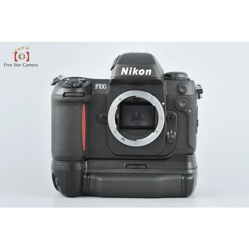 Nikon ニコン F100 MB-15グリップ・レンズ付き　 一眼レフカメラ ニコン（Nikon） 【中古】Nikon F100 + MB-15 バッテリーグリップ