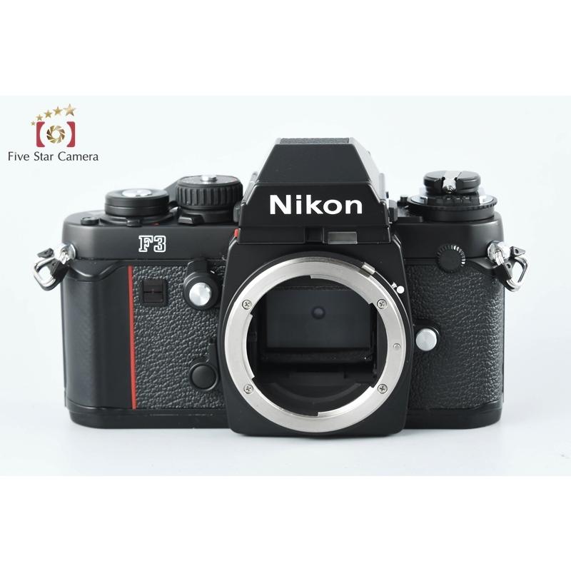 開封未使用品】Nikon ニコン F3 アイレベル 初期レザー フィルム一眼