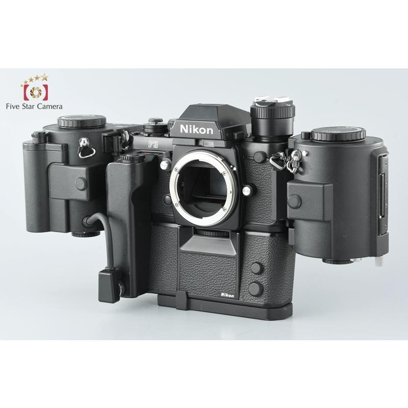 中古】Nikon ニコン F3 アイレベル + MD-4 モータードライブ + MF-4