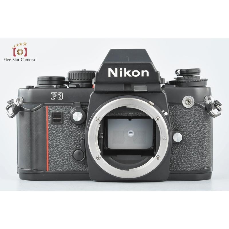 【中古】Nikon ニコン F3 アイレベル 初期レザー フィルム一眼レフカメラ｜five-star-camera｜04