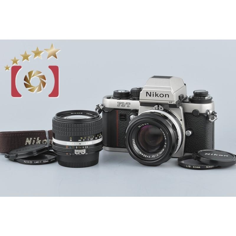 ニコン 【中古】Nikon F3/T チタンカラー + Ai-S NIKKOR 28mm f/2.8 
